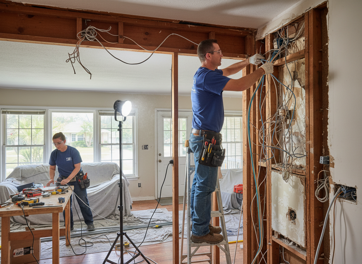 Whole House Rewiring in Clermont, FL